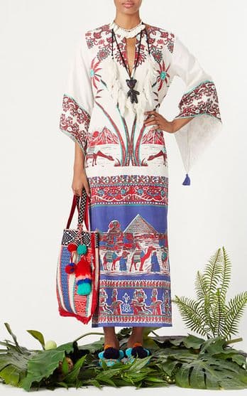 Resort 2017 — printed long dress