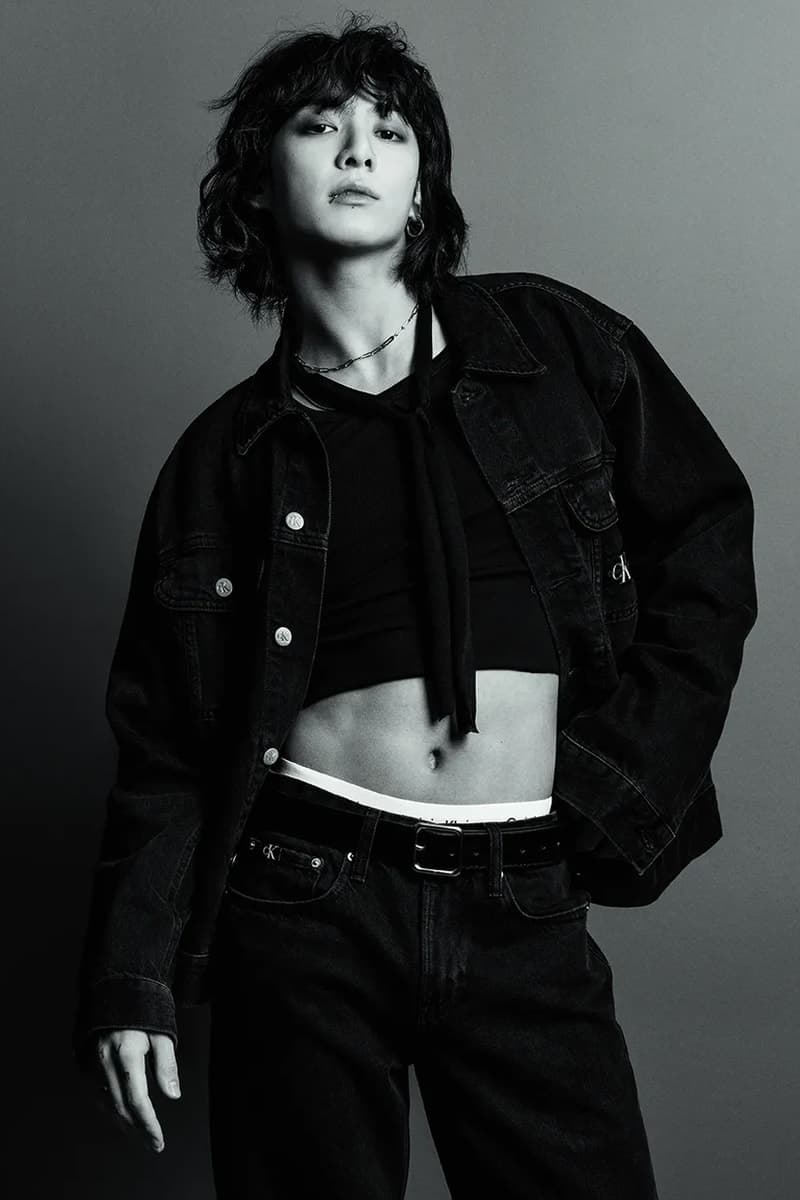Fall 2023 — JENNIE, cropped top and denim