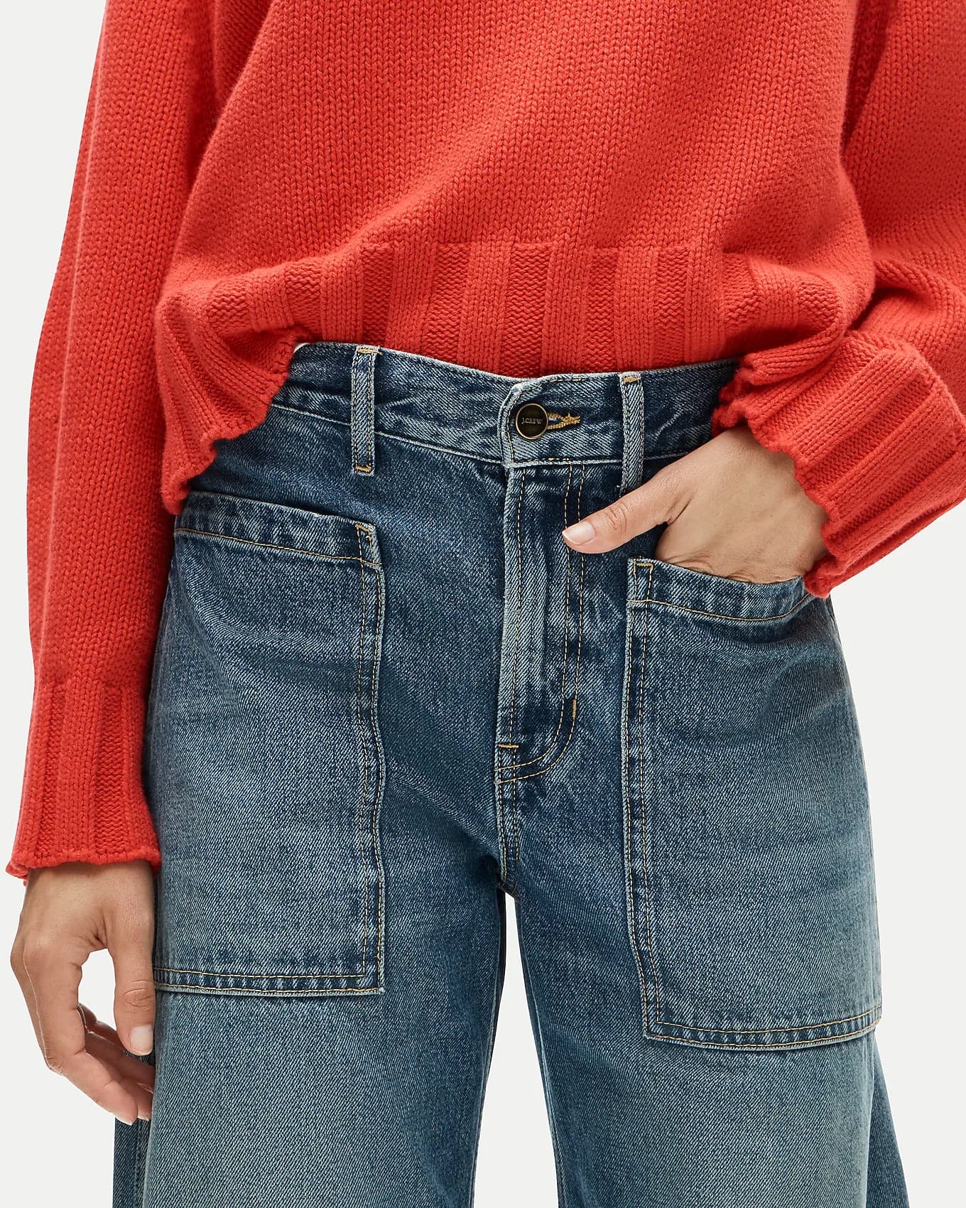 J.Crew — denim pockets